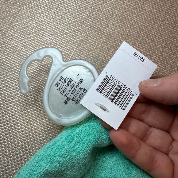 Disney Parks Terry Embossed Character Pattern Teal Bucket Hat NWT - Picture 5 of 6